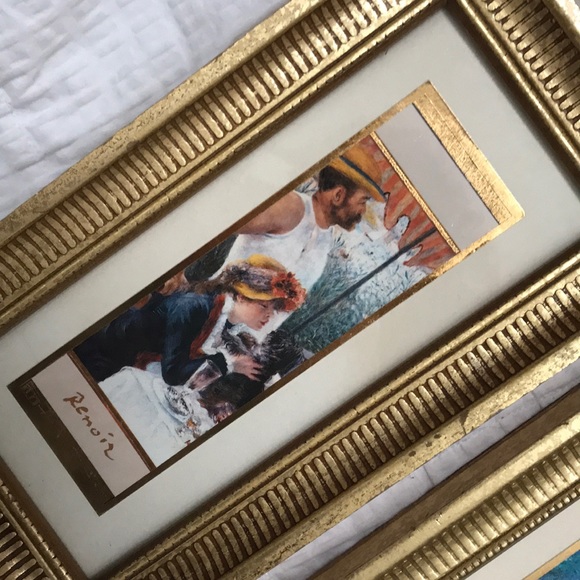 Monet & Renoir smallish prints matching frame set - Picture 3 of 8